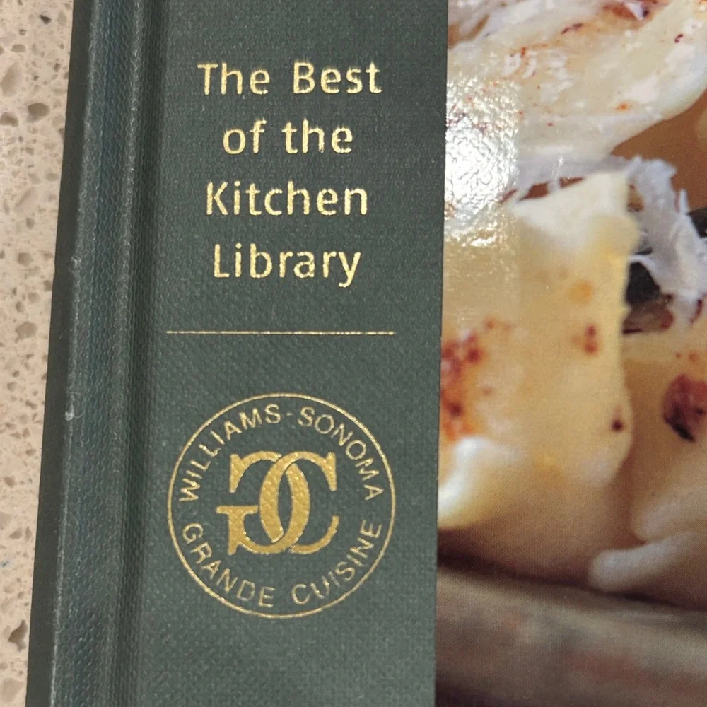 Williams Sonoma Italian Favorites Cookbook with Cream and Green Cover - Picture 3 of 3